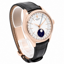 Rolex Cellini Moonphase 39MM 50535 18K Rose Gold Watch